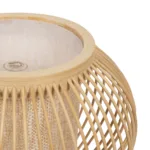 GLOBOSTAR® TULUMKO 02009 Boho Επιτραπέζιο Φωτιστικό Πορτατίφ με Ντουί 1 x E27 AC 220-240V IP20 - Μπεζ - Μ30 x Π18 x Υ32cm - Image 7