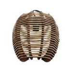 GLOBOSTAR® BOND 205-0050 Boho Φωτιστικό Τοίχου - Απλίκα με Ντουί 1 x E27 AC 220-240V IP20 - Μπεζ - M35 x Π18 x Υ32cm - Image 7