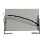 GLOBOSTAR® FLOODHENO 999-0263 Προβολέας Σποτ Wall Washer LED 24W 2040lm 30° AC 220-240V Αδιάβροχο IP67 Ultra Θερμό Λευκό 2200K - Bridgelux SMD Chip - Γκρι - Μ24 x Π11 x 16.5cm - 3 Χρόνια Εγγύηση - Image 3