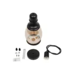 GLOBOSTAR® OLIVER 999-0188 Vintage Κρεμαστό Φωτιστικό Οροφής με Ντουί 1 x E27 AC 220-240V IP20 - Μελί & Μαύρο - Μ14 x Π14 x Υ30cm - Image 9