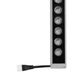 GLOBOSTAR® WASHERPANDA 999-0272 Μπάρα Φωτισμού Wall Washer LED 36W 3960lm 15° DC 24V Αδιάβροχο IP67 Θερμό Λευκό 2700K Dimmable - Bridgelux SMD Chip - Γκρι Ανθρακί - Μ100 x Π4 x Υ3cm - 3 Χρόνια Εγγύηση - Image 2