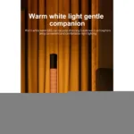 GLOBOSTAR® DESTINY GLB-106-0019 Επιτραπέζιο Φωτιστικό Πορτατίφ με RF Ασύρματο Χειριστήριο & Λειτουργία μέσω WiFi APP LED 10W 600lm 180° AC 220-240V IP20 Πολύχρωμο RGB Dimmable - Sanan SMD Chip - Μαύρο - Μ14 x Π14 x Υ40.5cm - 2 Χρόνια Εγγύηση - Image 3