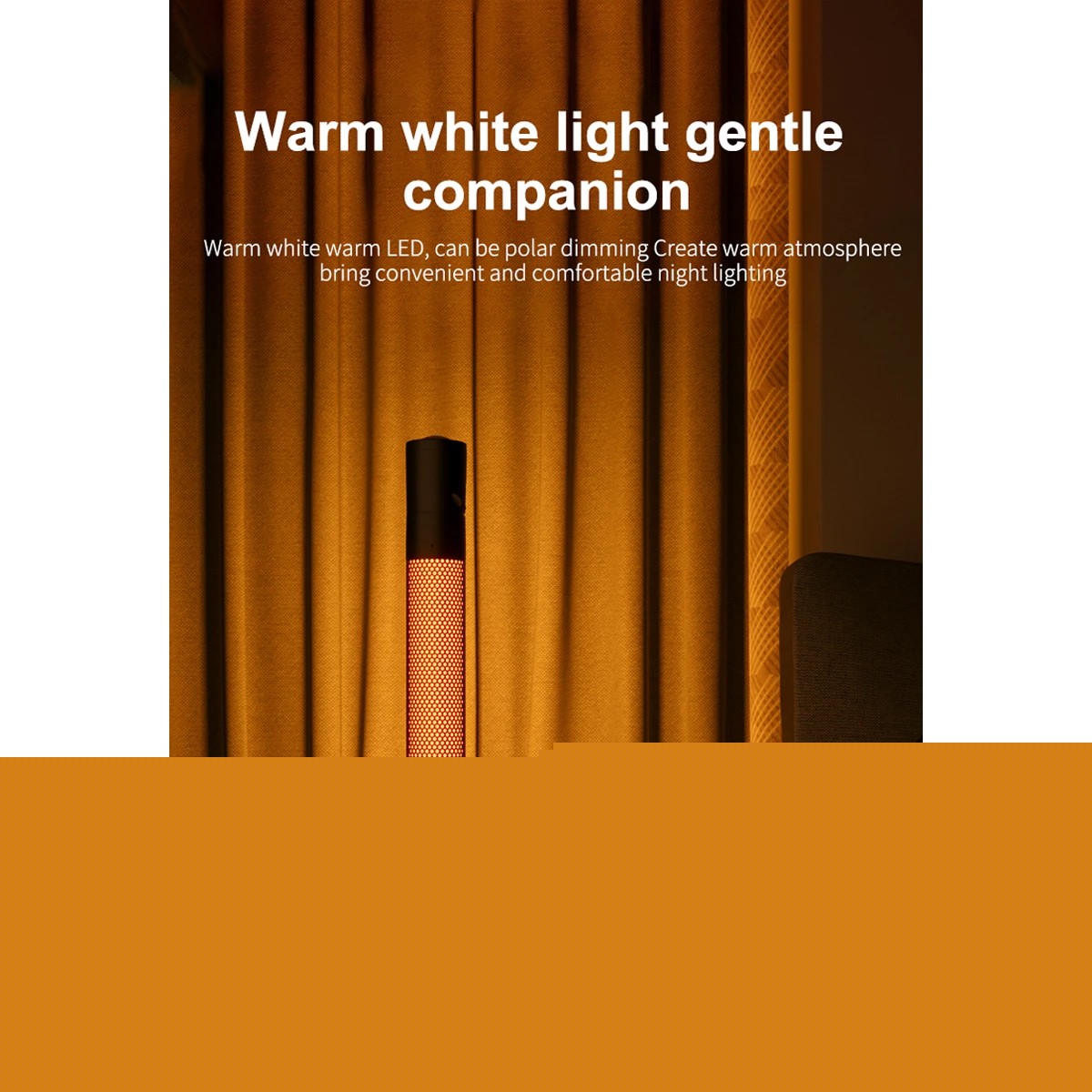 GLOBOSTAR® DESTINY GLB-106-0019 Επιτραπέζιο Φωτιστικό Πορτατίφ με RF Ασύρματο Χειριστήριο & Λειτουργία μέσω WiFi APP LED 10W 600lm 180° AC 220-240V IP20 Πολύχρωμο RGB Dimmable - Sanan SMD Chip - Μαύρο - Μ14 x Π14 x Υ40.5cm - 2 Χρόνια Εγγύηση - Image 3