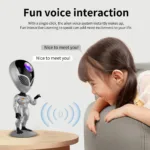 GLOBOSTAR® GALAXY GLB-106-0021 Επιτραπέζιο Φωτιστικό Πορτατίφ Προτζέκτορας Starry Sky με RF Ασύρματο Χειριστήριο LED 6W 360lm 180° AC 220-240V IP20 Πολύχρωμο RGB Dimmable - Sanan SMD Chip - Μαύρο - Μ13 x Π13 x Υ31cm - 2 Χρόνια Εγγύηση - Image 6