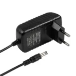 GLOBOSTAR® VOLTIX GLB-107-0002 Τροφοδοτικό/Μετασχηματιστής Class II SELV 24W 2A AC 220-240V σε DC 12V IP20 - Μαύρο Ματ - Μ8 x Π4.2 x Υ2.8cm - 3 Χρόνια Εγγύηση - Image 2