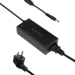 GLOBOSTAR® VOLTIX GLB-107-0003 Τροφοδοτικό/Μετασχηματιστής Class II SELV 60W 5A AC 220-240V σε DC 12V IP20 - Μαύρο Ματ - Μ11.5 x Π5 x Υ3.2cm - 3 Χρόνια Εγγύηση - Image 2