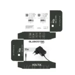 GLOBOSTAR® VOLTIX GLB-107-0005 Τροφοδοτικό/Μετασχηματιστής Class II SELV 12W 0.5A AC 220-240V σε DC 24V IP20 - Μαύρο Ματ - Μ7.3 x Π4 x Υ2.8cm - 3 Χρόνια Εγγύηση - Image 7