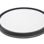 LED ΠΛΑΦΟΝΙΕΡΑ PC SIDELIT 230mm 24W CCT IP40 ΜΑΥΡΗ - 21-232481