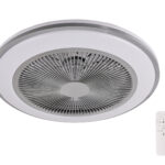 ΑΝΕΜΙΣΤΗΡΑΣ ΟΡΟΦΗΣ UFO 20W 230V CCT LED 56W ΑΣΗΜΙ ΜΕ ΤΗΛ/ΡΙΟ - 18-56
