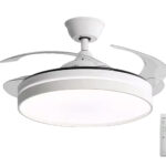 ΑΝΕΜΙΣΤΗΡΑΣ ΟΡΟΦΗΣ Φ106cm DC32W LED 36W CCT PC ΜΕ ΤΗΛ/ΡΙΟ ΑΣΠΡΟΣ - 18-570