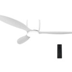ΑΝΕΜΙΣΤΗΡΑΣ ΟΡΟΦΗΣ Φ1,32m DC30W LED 22W+ΤΗΛΕΧΕΙΡΙΣΤΗΡΙΟ ΑΣΠΡΟΣ - 18-490