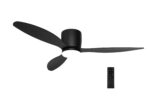 ΑΝΕΜΙΣΤΗΡΑΣ ΟΡΟΦΗΣ Φ1,32m DC30W LED 22W+ΤΗΛΕΧΕΙΡΙΣΤΗΡΙΟ ΜΑΥΡΟΣ - 18-491