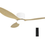 ΑΝΕΜΙΣΤΗΡΑΣ ΟΡΟΦΗΣ Φ1,32m DC30W LED 22W+ΤΗΛ/ΡΙΟ ΑΣΠΡΟΣ ΠΤΕΡ.ΔΡΥΣ - 18-494
