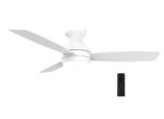 ΑΝΕΜΙΣΤΗΡΑΣ ΟΡΟΦΗΣ Φ1,066m DC25W LED 22W MDF ΜΕ ΤΗΛΕΧ/ΡΙΟ ΑΣΠΡΟΣ - 18-500