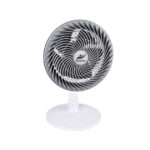 ΑΝΕΜΙΣΤΗΡΑΣ ΕΠΙΤΡΑΠΕΖΙΟΣ Φ30cm AC 80W 5 ΠΤΕΡΥΓΙΑ ΛΕΥΚΟΣ-ΓΚΡΙ - 18-5