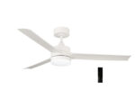 ΑΝΕΜΙΣΤΗΡΑΣ ΟΡΟΦΗΣ Φ1.32m DC35W LED22W ΛΕΥΚΟΣ ABS ΠΤΕΡ.ΛΕΥΚΑ - 18-40
