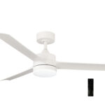 ΑΝΕΜΙΣΤΗΡΑΣ ΟΡΟΦΗΣ Φ1.32m DC35W LED22W ΛΕΥΚΟΣ ABS ΠΤΕΡ.ΛΕΥΚΑ - 18-40