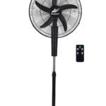 ΑΝΕΜΙΣΤΗΡΑΣ ΟΡΘΟΣΤΑΤΗΣ Φ50cm 65W 5 ΠΤΕΡΥΓ.+ΤΗΛΕΧΕΙΡΙΣΤΗΡΙΟ ΜΑΥΡΟΣ - 18-12